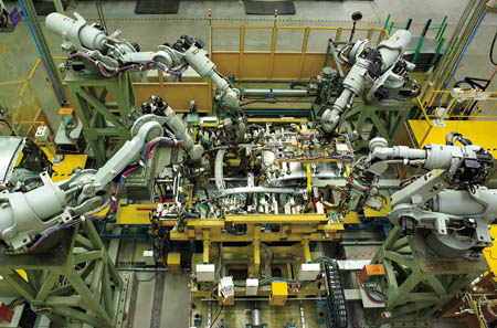 長城汽車新型suv再添600臺ABB機器人