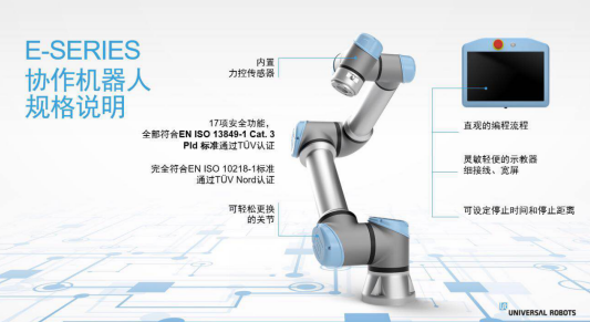 4年等待，優(yōu)傲e系列打造全新協(xié)作機(jī)器人平臺(tái)
