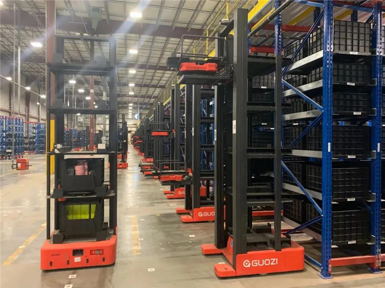 料箱機器人全球累計出貨超5000臺